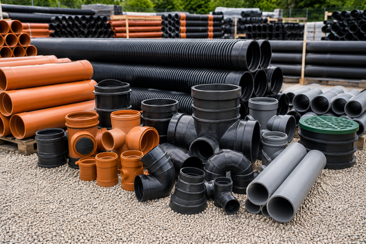 Underground Pipes and Fittings Drainage Collection