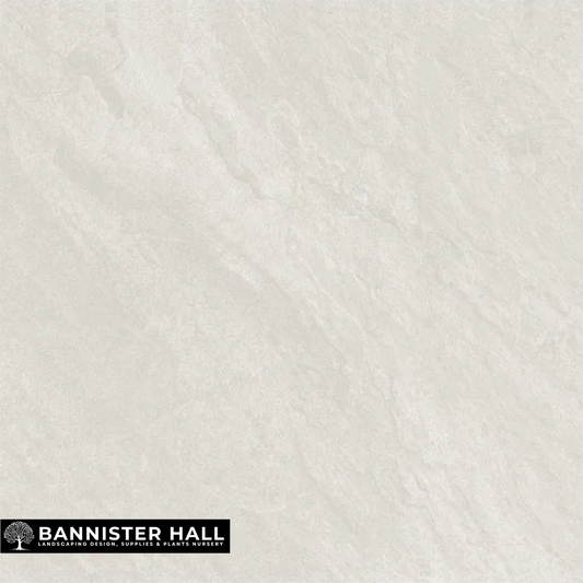 Aura White Porcelain Paving | 600 x 600 x 20mm