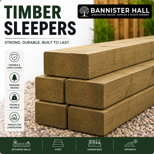 Timber Sleepers Rounded Eased Edge