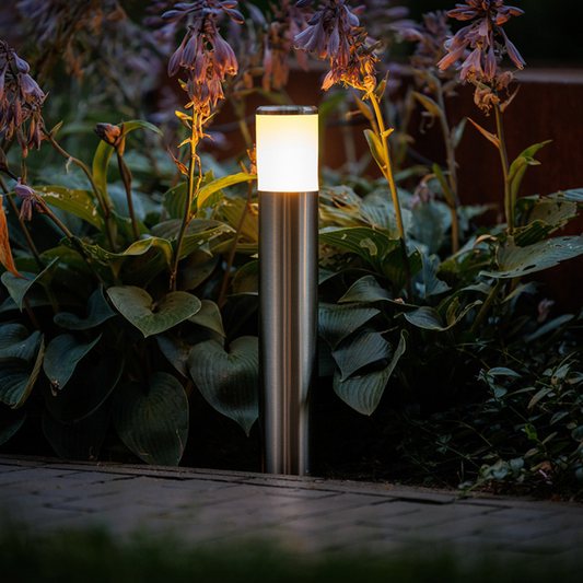 Sten 1W Steel Postlight LUDECO