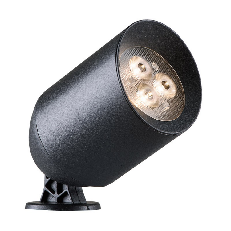 Stig 1.5W Black Spotlight LUDECO