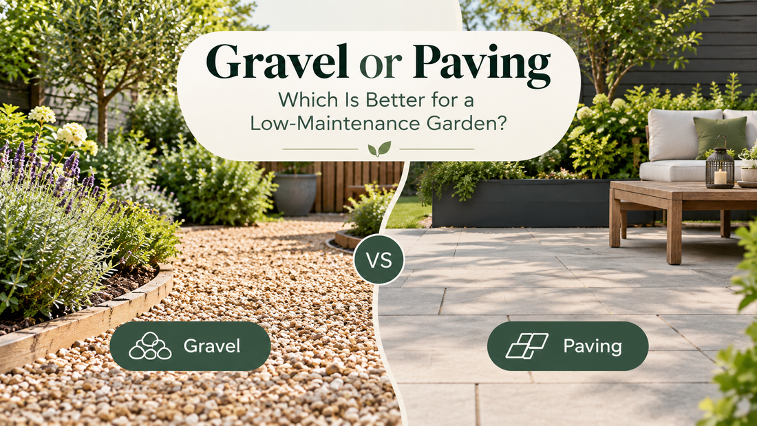 Gravel or Paving: Which Is Better for a Low-Maintenance Garden?