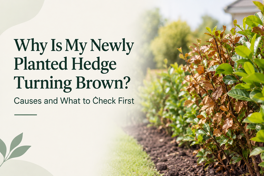 Why Is My Newly Planted Hedge Turning Brown? Causes and What to Check First