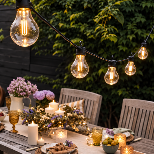 Partylights Set - 5M 10 Led Lights 8W