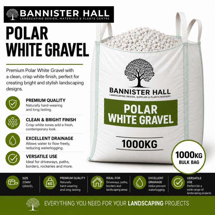 Polar White Gravel
